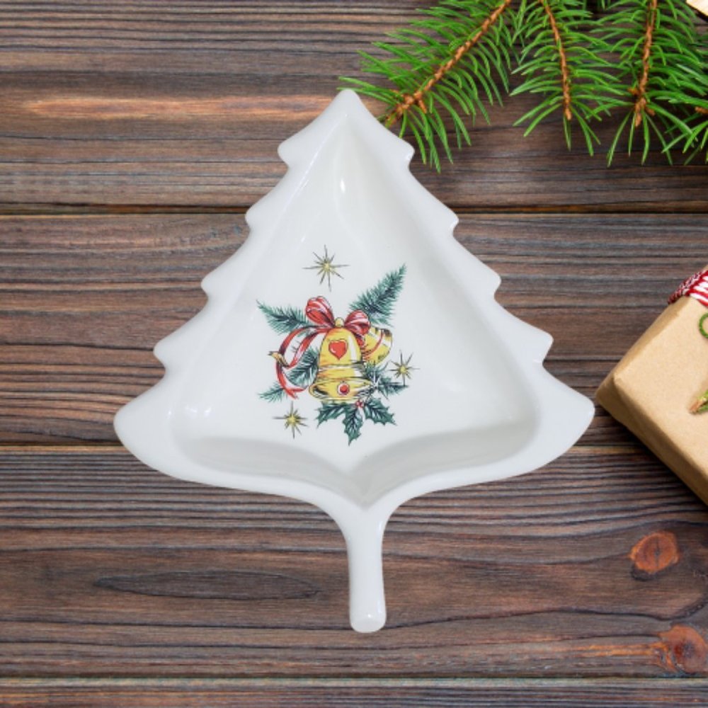 Christmas Tree Candy Jewelry Trinket Dish